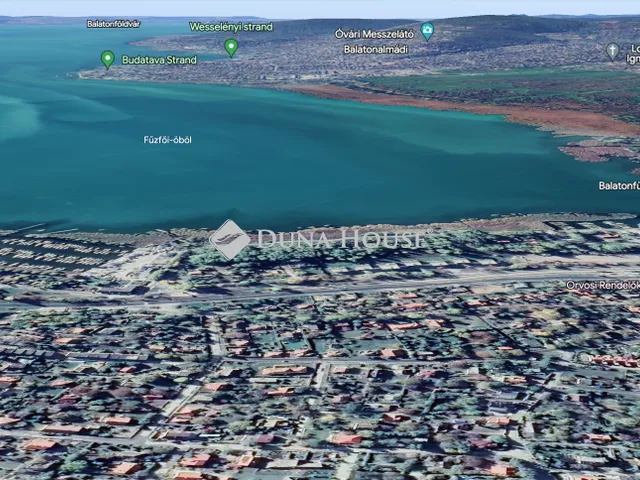 Eladó telek Balatonfűzfő 500 nm