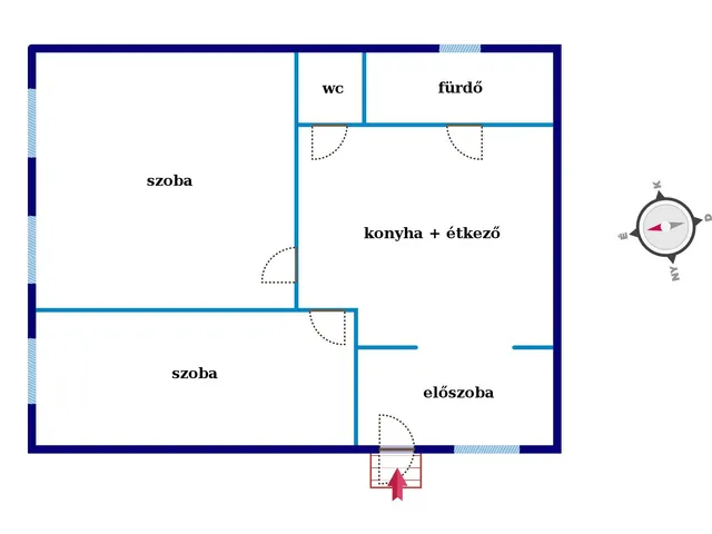 Eladó lakás Nagykanizsa 55 nm