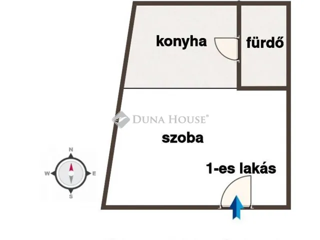 Eladó lakás Budapest VIII. kerület 22 nm