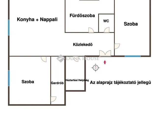 Eladó lakás Budapest VIII. kerület 70 nm