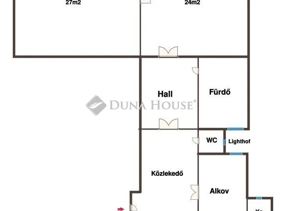 Eladó lakás Budapest VIII. kerület, Bródy Sándor utca 97 nm