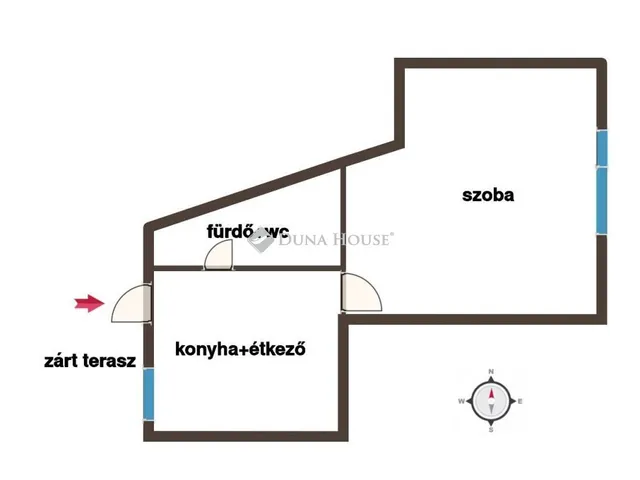 Kiadó lakás Nagykanizsa 41 nm