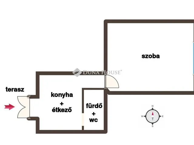 Kiadó lakás Nagykanizsa 33 nm