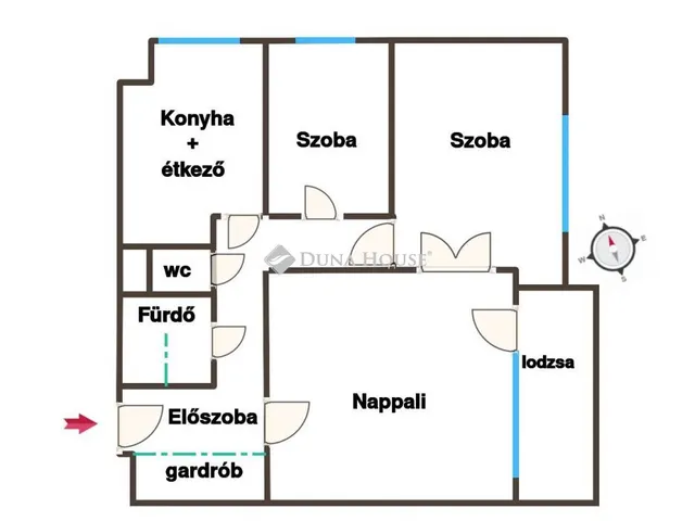 Eladó lakás Budapest XI. kerület, Fehérvári út 61 nm