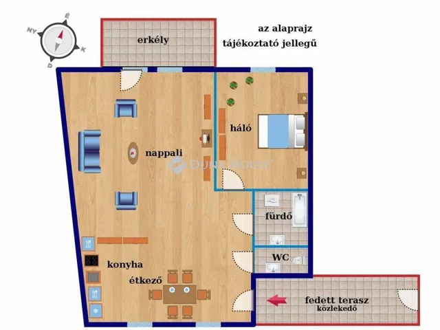 Eladó lakás Budapest VIII. kerület 49 nm