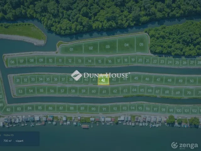 Eladó telek Poroszló 700 nm