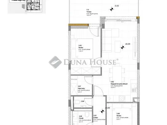 Eladó lakás Siófok 57 nm