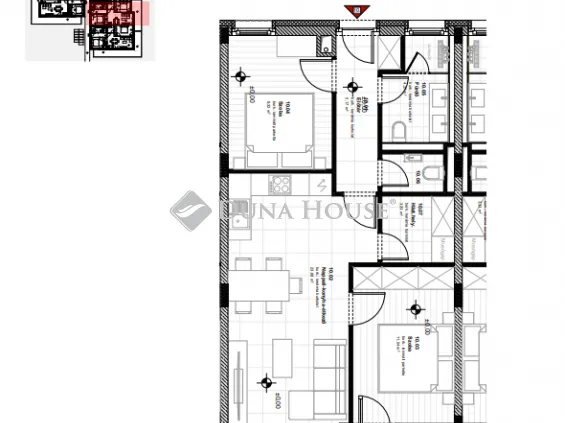 Eladó lakás Siófok 58 nm