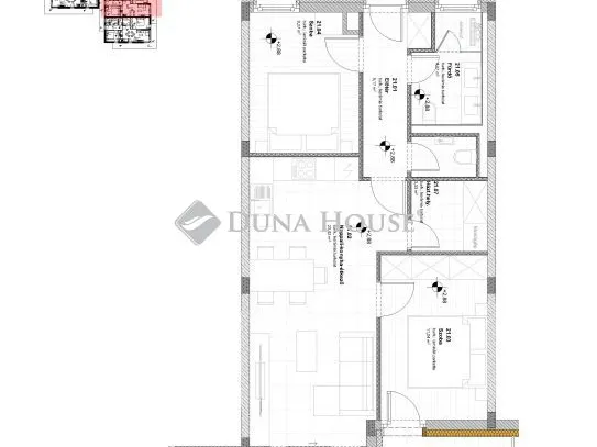 Eladó lakás Siófok 58 nm