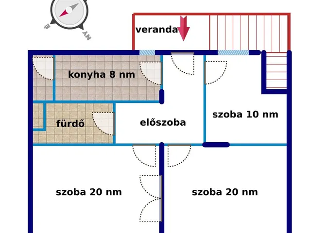 Eladó lakás Budapest XIV. kerület 75 nm