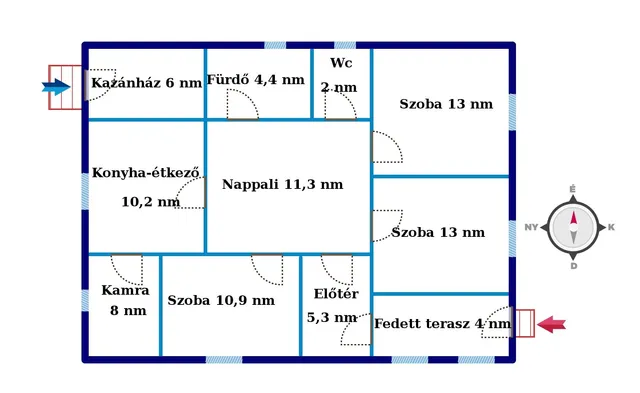 Eladó ház Nyíregyháza 130 nm