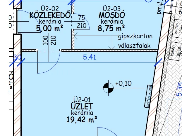 Eladó kereskedelmi és ipari ingatlan Nyíregyháza 33 nm