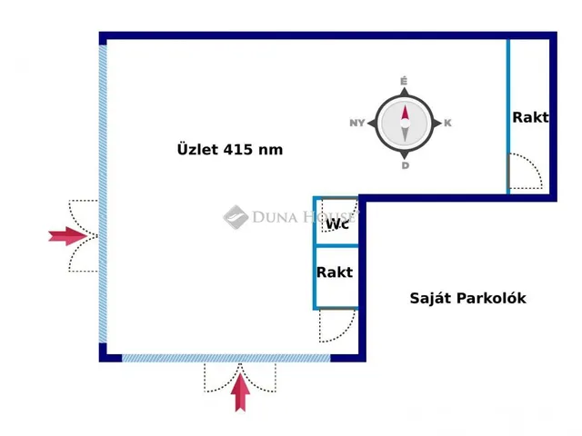 Kiadó kereskedelmi és ipari ingatlan Nyíregyháza 450 nm