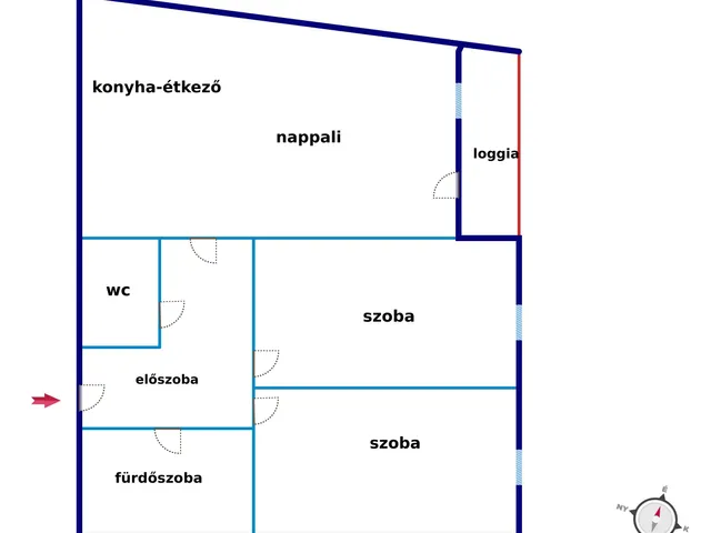 Eladó lakás Nyíregyháza 63 nm