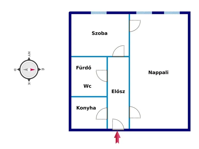 Eladó lakás Nyíregyháza 36 nm