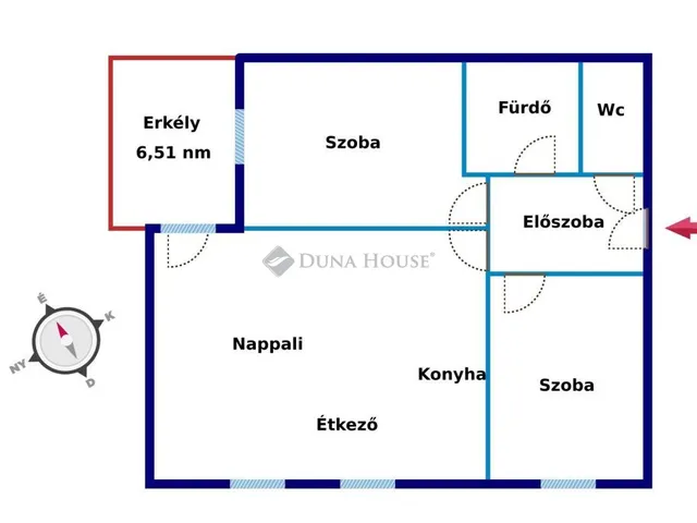 Eladó lakás Nyíregyháza 65 nm