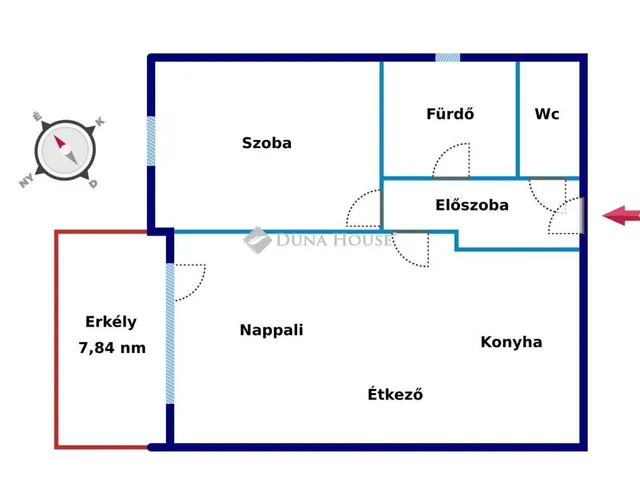 Eladó lakás Nyíregyháza 50 nm