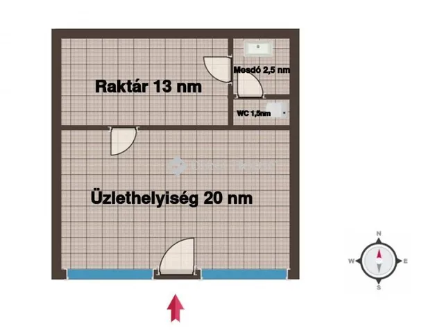 Kiadó kereskedelmi és ipari ingatlan Nyíregyháza, Kállói út 37 nm