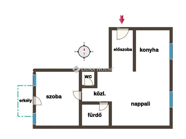 Eladó lakás Nyíregyháza 48 nm