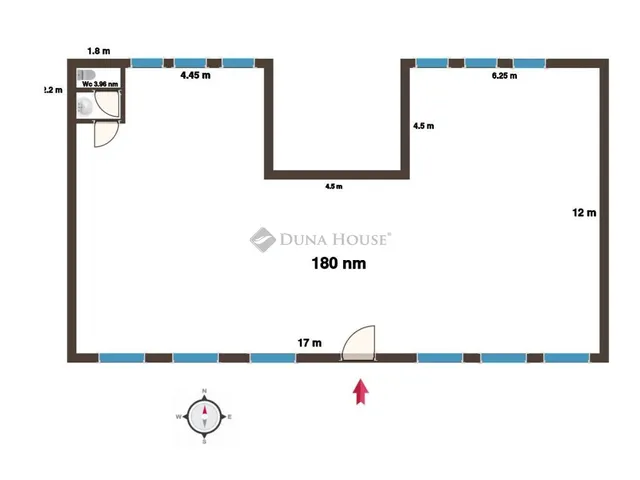 Eladó kereskedelmi és ipari ingatlan Nyíregyháza 180 nm
