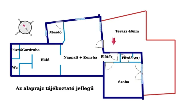 Eladó lakás Felsőörs 71 nm