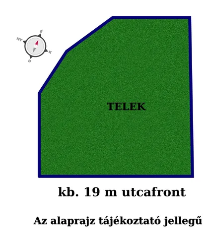 Eladó telek Érd 347 nm