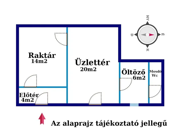 Eladó kereskedelmi és ipari ingatlan Ráckeresztúr 52 nm