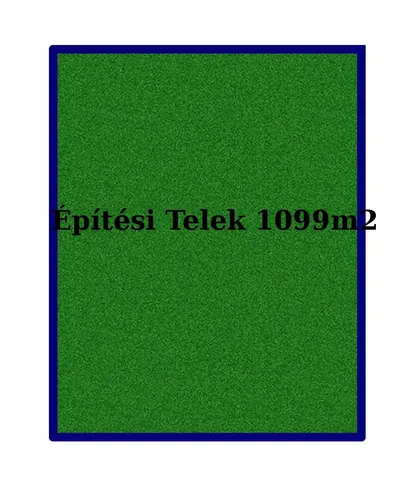 Eladó telek Cegléd 1099 nm