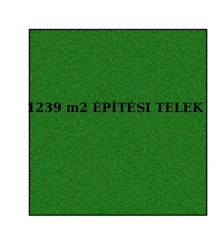 Eladó telek Ócsa 1239 nm