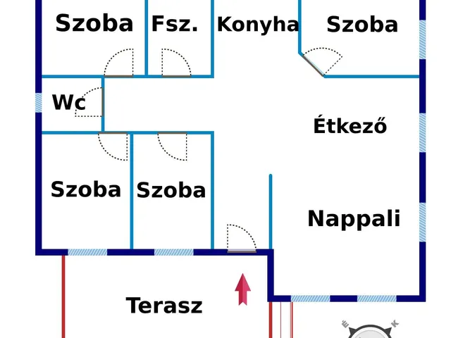 Eladó ház Újhartyán 90 nm