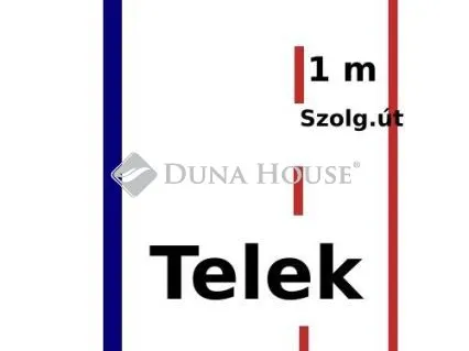 Eladó telek Szentmártonkáta 1884 nm