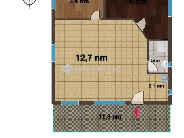 Eladó üdülő és hétvégi ház Tass 38 nm