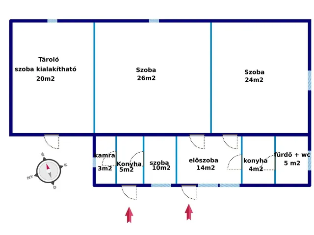 Eladó mezőgazdasági ingatlan Helvécia 80 nm