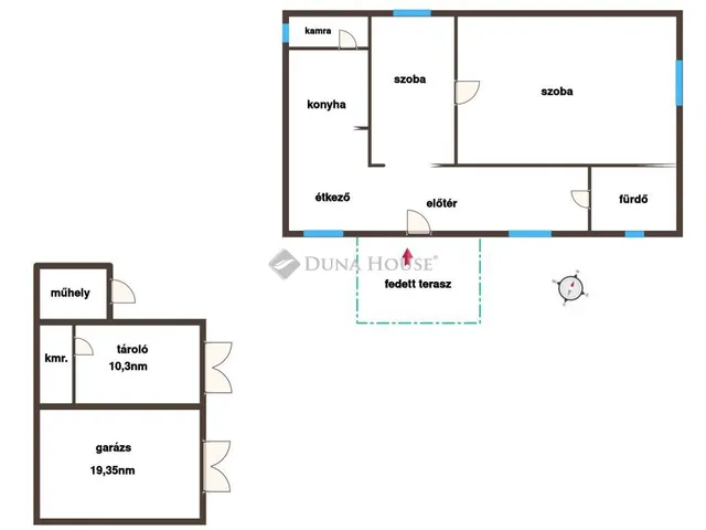 Eladó ház Öcsöd 42 nm