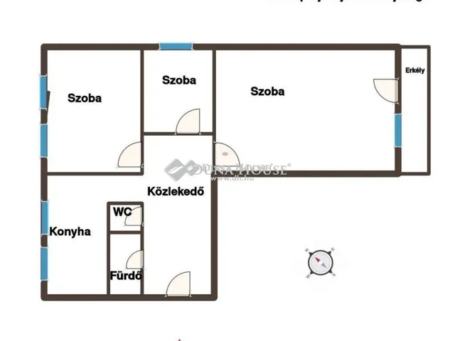 Eladó lakás Kecskemét 62 nm