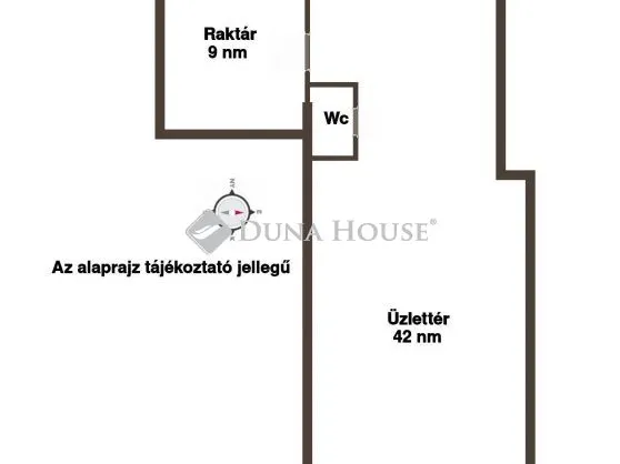 Kiadó kereskedelmi és ipari ingatlan Budapest XIII. kerület 51 nm