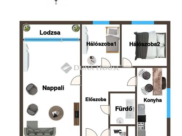 Eladó lakás Budapest III. kerület, Kaszásdűlő utca 50 nm