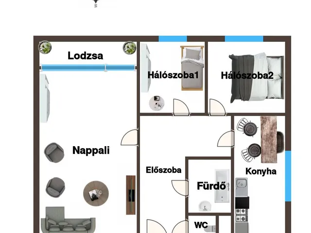 Eladó lakás Budapest III. kerület, Kaszásdűlő 50 nm