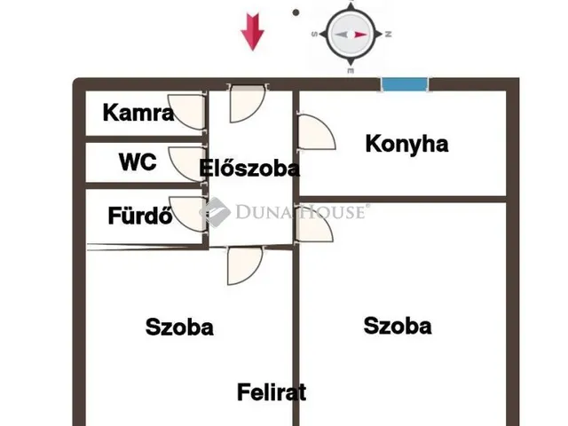 Eladó lakás Kaposvár, Takáts Gyula tér 55 nm