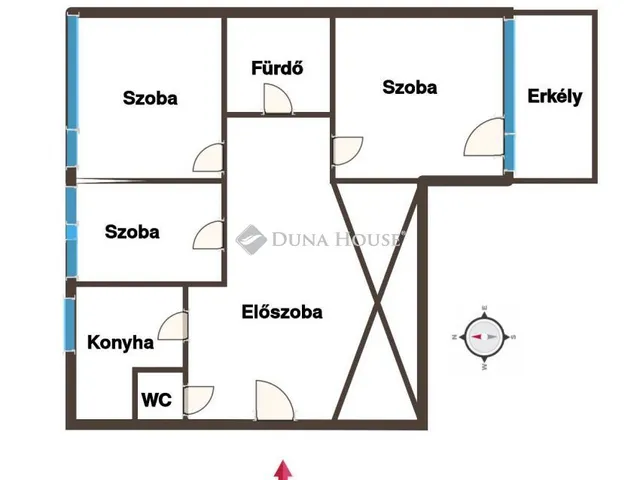 Eladó lakás Kaposvár, 48-as Ifjúság útja 59 nm