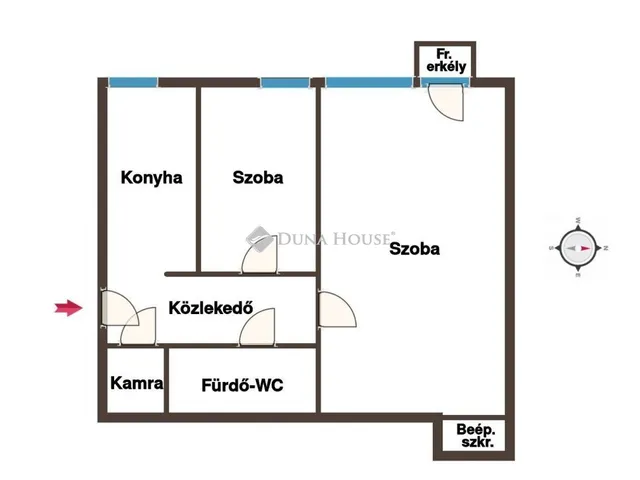 Eladó lakás Kaposvár 43 nm