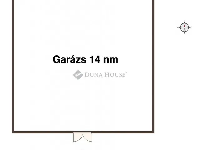Eladó garázs Kecskemét, Kiskőrösi út 14 nm