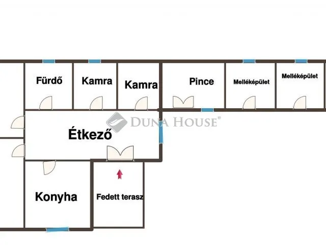 Eladó ház Pálmonostora 76 nm