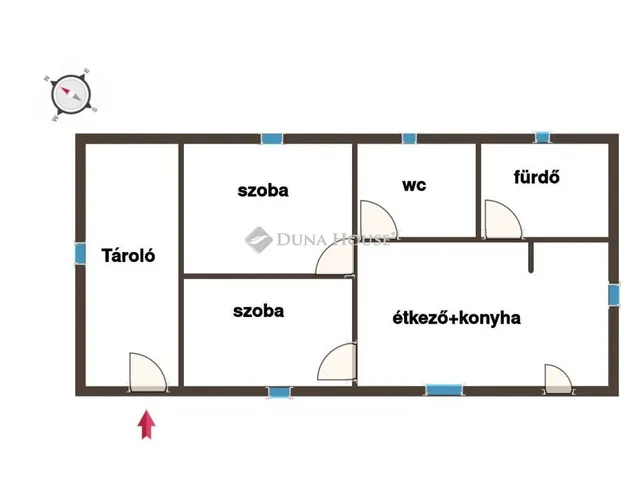Eladó ház Kiskunhalas 60 nm