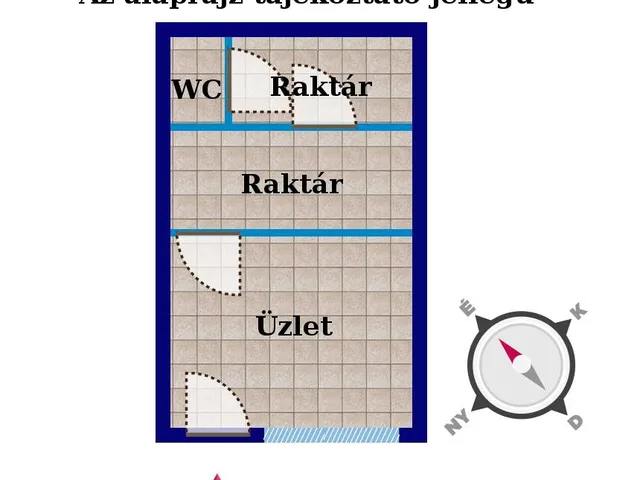 Eladó kereskedelmi és ipari ingatlan Budapest VI. kerület 21 nm