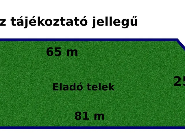 Eladó telek Budaörs 1286 nm