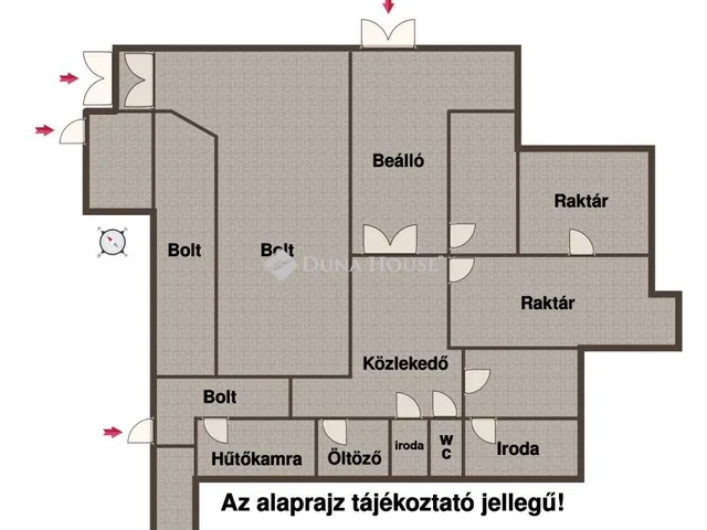 Kiadó kereskedelmi és ipari ingatlan Budapest X. kerület 313 nm