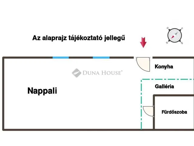 Eladó lakás Budapest V. kerület 41 nm