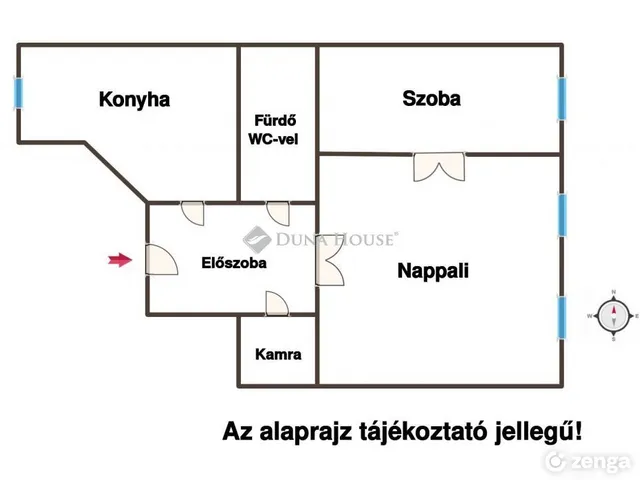 Eladó lakás Budapest V. kerület, Bajcsy-Zsilinszky út 63 nm