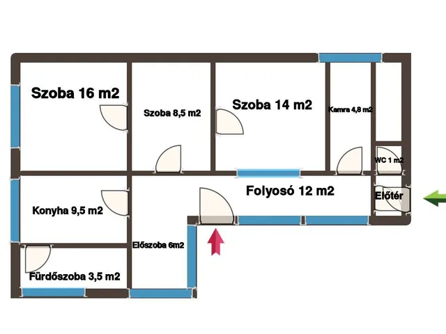 Eladó ház Gyönk 78 nm